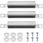 Lot de 3 br�leurs de rechange en acier inoxydable - tube transversal r�glable universel pour barbecue ...