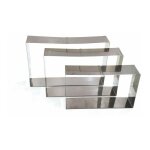 Cadre ptissier rectangulaire - lot de 3 - inox - livraison gratuite