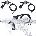 Lot de 3 capteurs de niveau deau, interrupteur flotteur pour, pompe capteur niveau eau interrupteur de ...