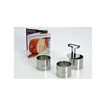 Lot 3 cercles  mousse 7cm et poussoir