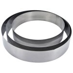 Lot de 3 cercles p�tissiers - inox - livraison gratuite