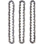 Lot de 3 cha�nes d'�lagueuse sur perche pour guide cha�ne de 10' (25 cm), 40 maillons d'entra�nement, ...