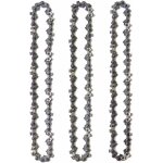Lot de 3 cha�nes d'�lagueuse sur perche pour guide - cha�ne de 10' (25 cm), 40 maillons d'entra�nement, ...