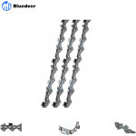 Lot de 3 cha�ne de tron�onneuse 3 / 8'lp 52 maillons 1, 1mm 35cm faible rebond compatible avec bosch ...