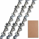Ersandy - lot de 3 chaîne de tronçonneuse faible rebond 3 / 8'lp 50 maillons 1, 1mm 35cm compatible pour ... Ersandy - lot de 3 chaîne de tronçonneuse faible rebond 3 / 8'lp 50 maillons 1, 1mm 35cm compatible pour ...