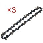 Lot de 3 chaînes de tronçonneuse pour guide - chaîne 45 cm (18') / pas 3 / 8' / jauge 1, 5 mm / gouges ... Lot de 3 chaînes de tronçonneuse pour guide - chaîne 45 cm (18') / pas 3 / 8' / jauge 1, 5 mm / gouges ...