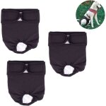 Lot de 3 couches lavables et r�utilisables pour chien, culotte menstruelle pour chien, couches hygi�niques ...