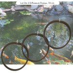Lot de 3 diffuseurs d'air bassins poreux premier prix 70 cm. à lester pour bassins de jardin Lot de 3 diffuseurs d'air bassins poreux premier prix 70 cm. à lester pour bassins de jardin