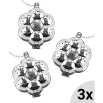 Ensemble de 3 infuseurs � th� en acier inoxydable pour th� en vrac avec crochet � cha�nette, infuseur ...