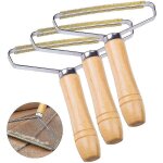 Lot de 3 nettoyeurs de peluches, brosse � tapis, �pilateur de poils d'animaux, dissolvant de peluches ...