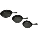 Lot de 3 poles en fonte vidaxl