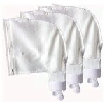 Lot de 3 sacs de rechange avec fermeture clair compatibles avec polaris 280 480 sacs en maille nylon ...