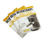 Home equipement - lot de 3 sachets de d�tartrant pour cafeti�re universel f01261 pour cafeti�re - expresso ...
