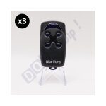 Lot de 3 télécommandes nice flo4rs - 4 canaux 433. 92 mhz - compatible récepteurs flox2r / floxi2r / ... Lot de 3 télécommandes nice flo4rs - 4 canaux 433. 92 mhz - compatible récepteurs flox2r / floxi2r / ...