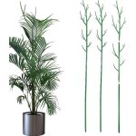 Lot de 3 tuteur supports pour plantes grimpantes et fleurs vert aidez vos plantes � pousser, hauteur ...