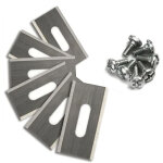 Lot de 30 lames de gazon pour husqvarna avec double lame aiguise en acier inoxydable 36. 518. 50. 65mm, ...