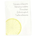 Lot de 30 rince - doigts au citron fackelmann single use