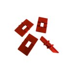 Lot de 4 cales reversibles pose - lame mondelin 4 / 6mm