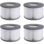 Lot de 4 cartouches filtrantes de rechange, pour les mspa whirlpool, les spa chauds et autres piscines ... Lot de 4 cartouches filtrantes de rechange, pour les mspa whirlpool, les spa chauds et autres piscines ...