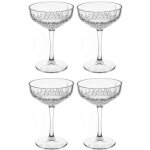 Lot de 4 coupes de champagne en verre - 25, 5 cl - livraison gratuite