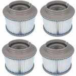 Lot de 4 filtres de rechange pour mspa fd2089, cartouche de filtre pour piscine et spa