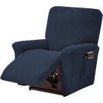 Lot de 4 housses de canapé, housse de fauteuil extensible, pour fauteuil inclinable de relaxation et ... Lot de 4 housses de canapé, housse de fauteuil extensible, pour fauteuil inclinable de relaxation et ...