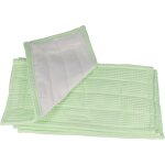 Lot de 4 lingettes compatible avec vorwerk kobold mf520, mf530, sp520, sp530 aspirateur - chiffon doux ...