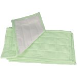 Vhbw - lot de 4 lingettes compatible avec vorwerk kobold mf520, mf530, sp520, sp530 aspirateur - chiffon ...