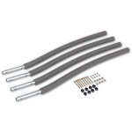 Lot de 4 montants infrieurs pour filet de scurit trampolines 305  490cm