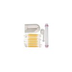 Ersandy - lot de 4 outils pour modeler la pâte à sucre foncée, 11 moules à gâteaux Ersandy - lot de 4 outils pour modeler la pâte à sucre foncée, 11 moules à gâteaux