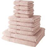 Lot de 4 serviettes de bain today 30x50 + 4 serviettes de bain50x90 + 2 draps de bain 70x130 cm 100% ...