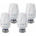 Lot de 4 tte thermostatique, m 30 x 1, 5 tte de remplacement de vanne de radiateur, robinet thermostatique ...