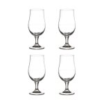Secret de gourmet - lot de 4 verres � bi�res 'chouf' 37cl transparent