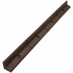 Lot de 4 x 1. 2m bordures marron - caoutchouc - parfaites pour pelouse flexible jardin gazon rebord de ...