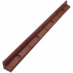 Lot de 4 x 1. 2m bordures terracotta - caoutchouc - parfaites pour pelouse flexible jardin gazon rebord ...