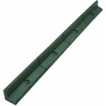 Lot de 4 x 1. 2m bordures vertes - caoutchouc - parfaites pour pelouse flexible jardin gazon rebord de ...