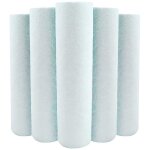 Lot de 5 cartouches filtrante anti s�diments microfibre 9 pouces 3 / 4 - 20 microns fabriqu�es en france ...