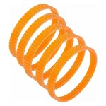 Lot de 5 courroies d'entra�nement de rabot �lectrique orange 1900b de 9, 6 mm