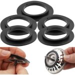 Lot de 5 joints en caoutchouc pour bouchon d'�vier de cuisine