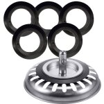 Lot de 5 joints d'étanchéité pour bonde de baignoire, lavabo, joint à lèvre, joint en caoutchouc pour ... Lot de 5 joints d'étanchéité pour bonde de baignoire, lavabo, joint à lèvre, joint en caoutchouc pour ...