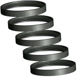 Lot de 5 joints en silicone ? 80 mm pour pole haute temprature