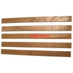 Scm créations - lot de 5 lattes 51 cm (510mm) largeur 53 mm épaisseur 8 mm 7 plis, latte de lit, pour ... Scm créations - lot de 5 lattes 51 cm (510mm) largeur 53 mm épaisseur 8 mm 7 plis, latte de lit, pour ...