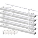 Lot de 5 motorisations pour volet 2 battants slid'up wineo filaire - baie 800  1500 mm - blanc