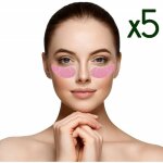 Lot de 5 paires de masques apaisant konjac contour des yeux  la rose - rose - livraison gratuite - rose ...