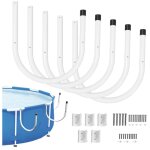Lot de 5 supports de b�che de piscine solaire, crochets de rangement pour garder la couverture piscine ...