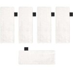 Lot de 5 tampons en microfibre pour sol compatibles avec les nettoyeurs vapeur karcher easyfix sc2 sc3 ...