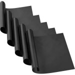 Lot de 5 tapis de cuisson antiadh�sifs r�utilisables pour barbecue - tapis de cuisson durable pour four ...