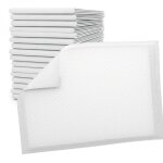 Vivezen - lot de 50 alses jetables, impermables - 60 x 90 cm - blanc
