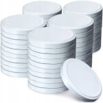 Kadax - lot de 50 couvercles  vis fi89 mm en mtal to89 pour bocaux de 1700 ml, couvercles torsads ...