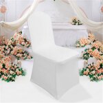 Unho - lot de 50 housse de chaise de mariage extensible pour réception anniversaire banquet fêtes réunion ... Unho - lot de 50 housse de chaise de mariage extensible pour réception anniversaire banquet fêtes réunion ...